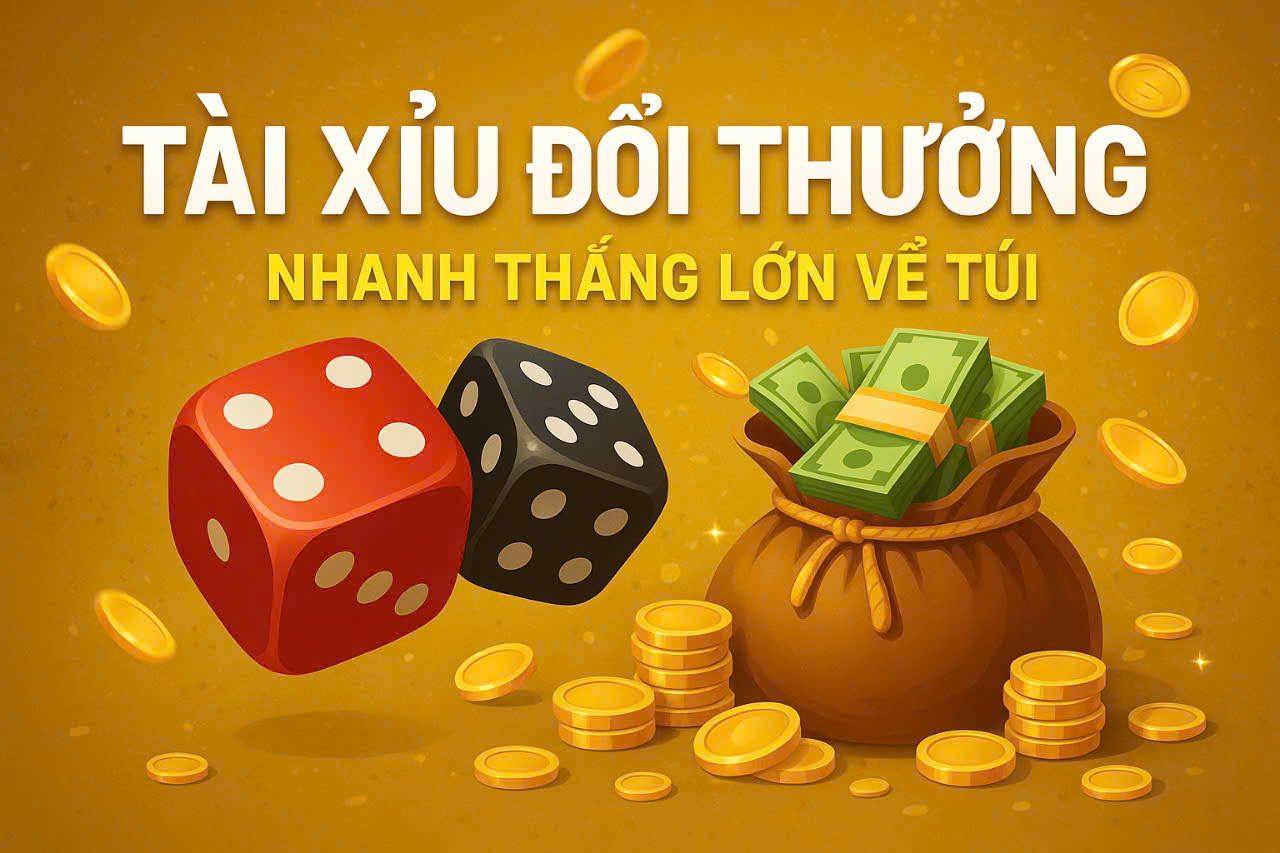 Tài Xỉu Đổi Thưởng Nhanh – Thắng Lớn Về Túi Chỉ Trong Vài Phút