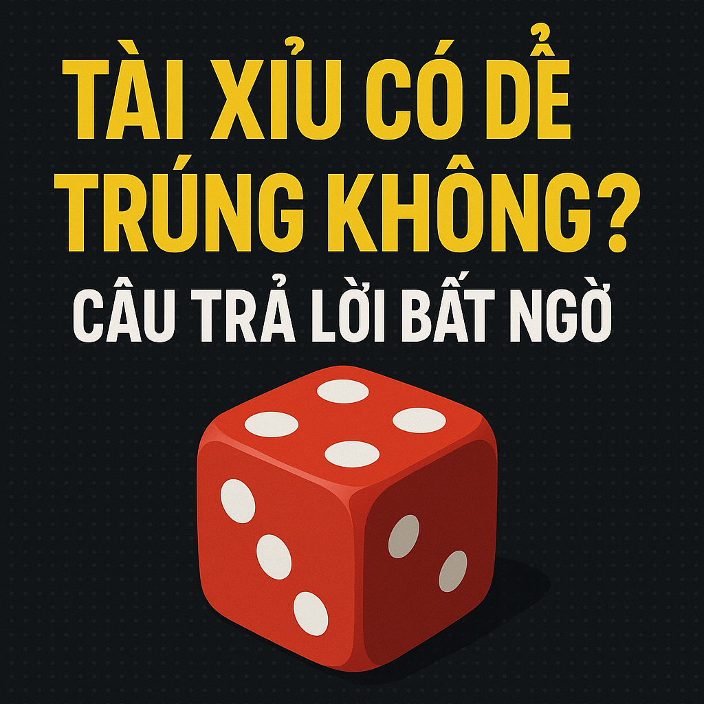 Tài Xỉu Có Dễ Trúng Không? Câu Trả Lời Bất Ngờ